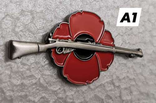 Remembrance day Poppy Pin