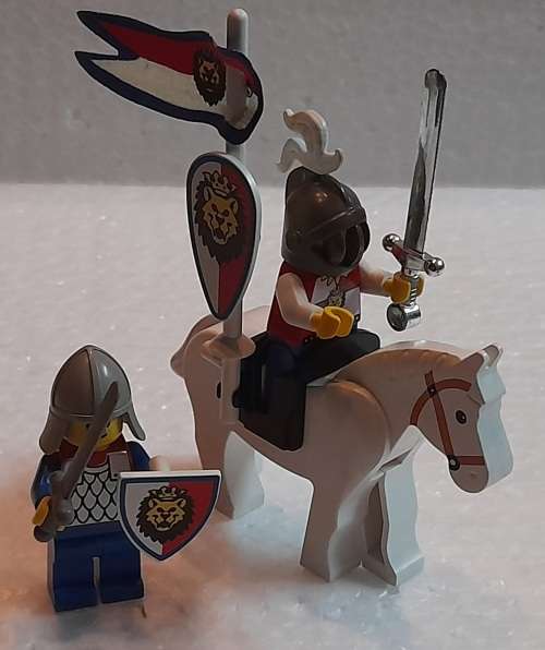 Vintage Lego Mini Figures Knights