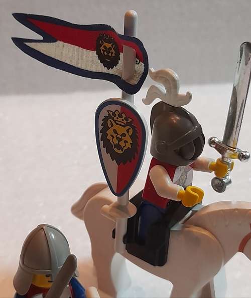 Vintage Lego Mini Figures Knights