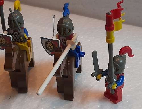 Vintage Lego Mini Figures Knights