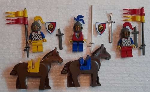 Vintage Lego Mini Figures Knights