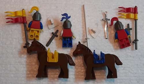 Vintage Lego Mini Figures Knights