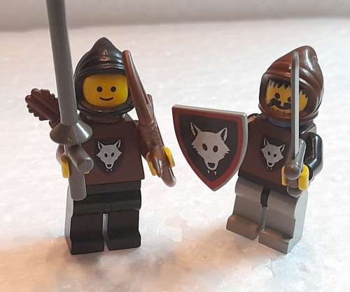 Vintage Lego Mini Figures Bandits lot