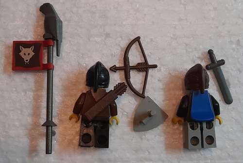 Vintage Lego Mini Figures Bandits lot