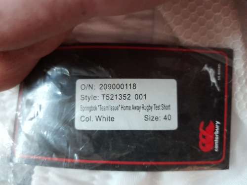 2x Official Rugby Shorts Size 40