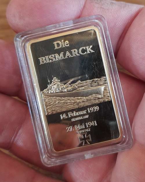Commemorative Coin/Slab Bismarck