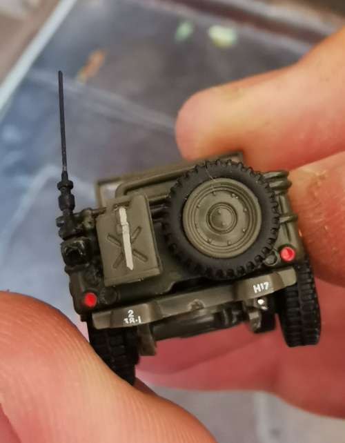 *Crazy R1 Auction* Small High detailed Army Jeep