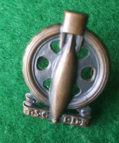 Old TDK Collar badge