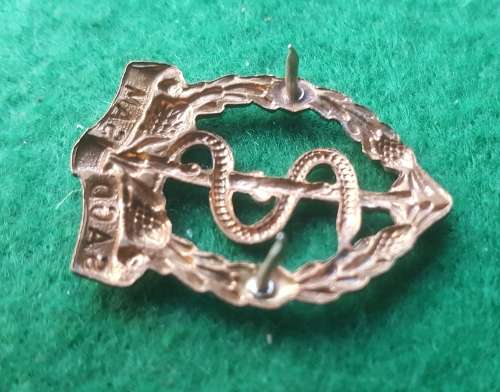 Medic collar badge
