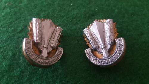 SADF Collar badge set *Pins intact*