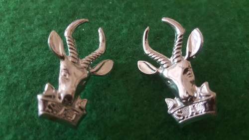 SADF Collar badge set *Pins intact*