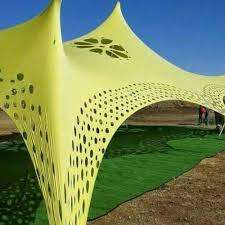 Stretch Tents - 4 Way - Polyester - Decor - Tents - Non Waterproof- No Poles- 5m x 10m