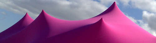 100% - Waterproof - Stretch Tents - Polyester - No Poles- 5m x 5m