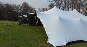 100% Waterproof -  Premium - 3 Ply tents - White - 5x5m - No Poles