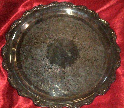 Silver Plated Tray