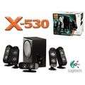 Logitech "X Series" Speaker System - X530 - 5.1 Channel Speaker System - 70w RMS Peak Power