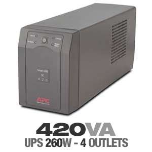 APC Smart-UPS SC420 4-Outlets 420VA UPS