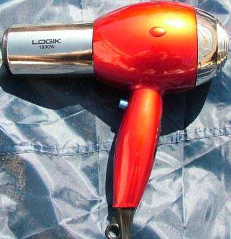 LOGIK HAIR DRYER 1800W in box used as display