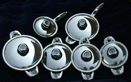 Cookware: 12 PIECE Tissoli Italian Design Stainless Steel SET