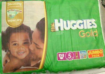 Huggies Gold Jumbo Pack (62 in pack)