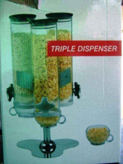 Cereal  Dispenser  Glass :