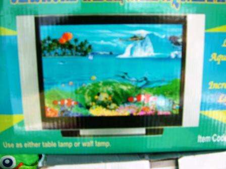 SEAHORSE TABLE/WALL AQUALAMP**USED AS DISPLAY