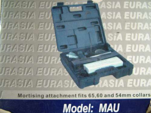 EURASIA: MORTISING ATTACHMENT COMPLETE WITH FOUR CHISELS AND BITS