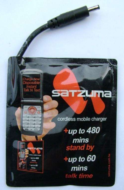 SATZUMA CORDLESS MOBILE CHARGER