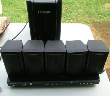 LOGIK HOME THEATRE SYSTEM : USED AS DISPLAY