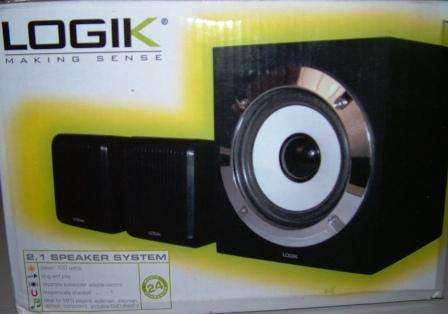 Logik 2.1 Speaker System"NO ORIGINAL BOX"