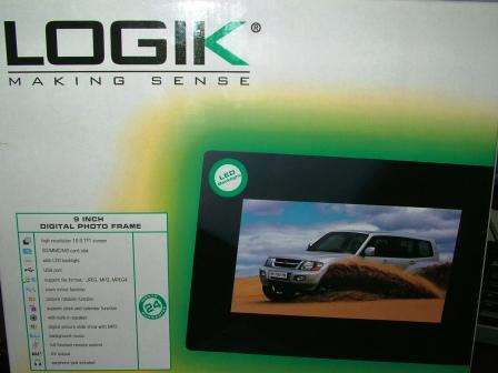 9 INCH DIGITAL PHOTO FRAME HIGH RESOLUTION 16:9 TFT SCREEN