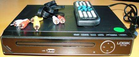 LOGIK DV 7750 DVD PLAYER***USED AS DISPLAY***