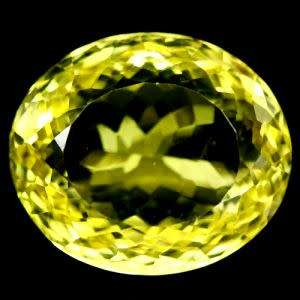 NATURAL UNHEATED AAA LEMON YELLOW QUARTZ 21.63ct - PRICE REDUCED