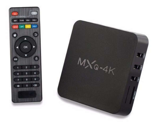 MXQ 4K TV Box Streamer - Android 7.1
