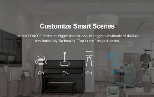 Sonoff Mini WiFi DIY 2 way  Compatible with Alexa amazon Google Home