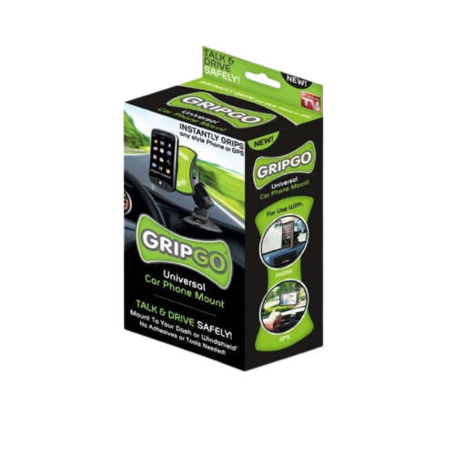 GripGo Universal Smartphone and GPS Car Mount