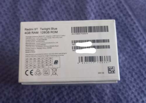 Xiaomi Redmi 9t 128gb bundle