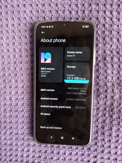 Xiaomi Redmi 9t blue 128gb