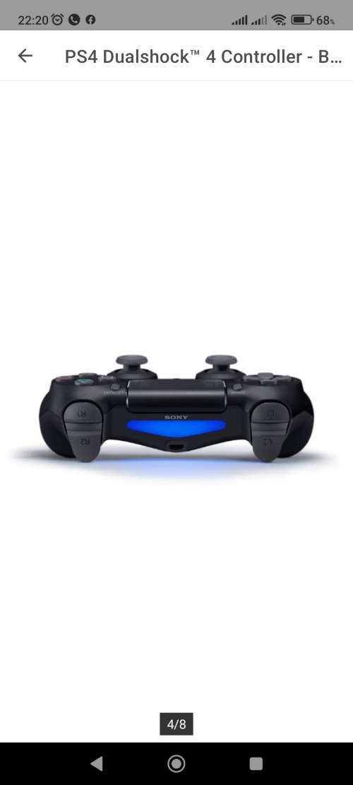 Ps4 dualshock controller v2 Black