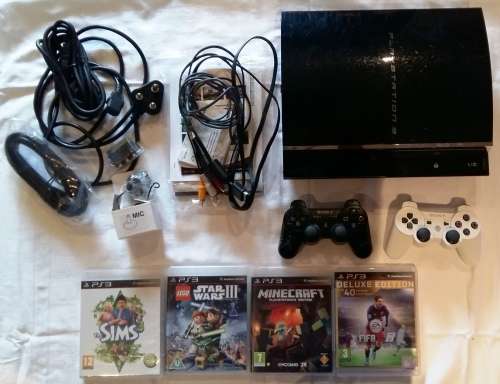 Sony Playstation 3 with games