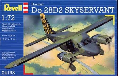 Dornier Do.28D2 Skyservant - 1/72 Scale (REV04193)