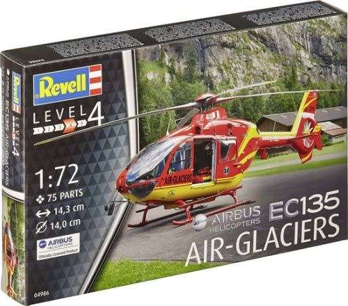 EC.135 Air Glaciers - 1/72 Scale (REV04986)