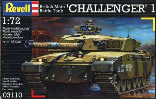 Challenger 1 - 1/72 Scale (REV03110)