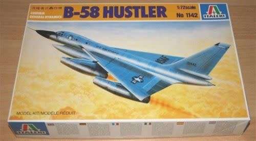 B-58 Hustler - 1/72 Scale