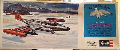 Revell Scorpion Northop F-89D Fighter Jet, Authentic Model Kit.