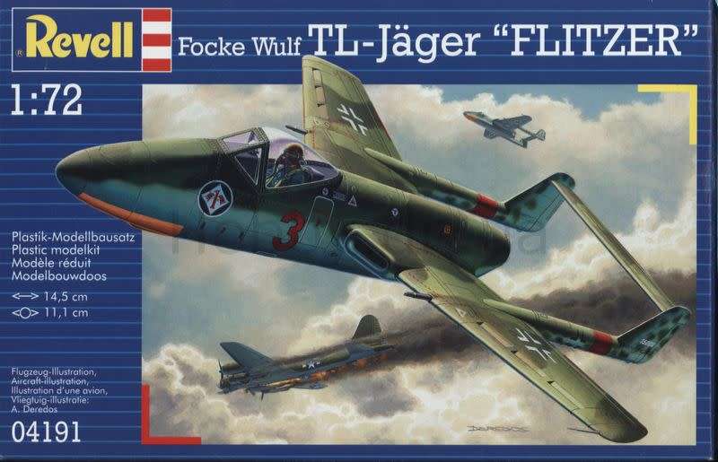 Revell Model, Focke Wulf TL-Jager `Flitzer`