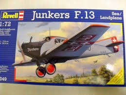 Revell Model, Junkers F.13 Sea/Landplane