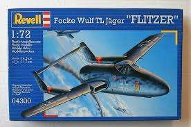Revell Model, Focke Wulf TL Jager Flitzer 04300 1/72 Scale
