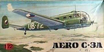 Aero C-3A Model Vintage Kp Plastikovy Made In Czechoslovakia