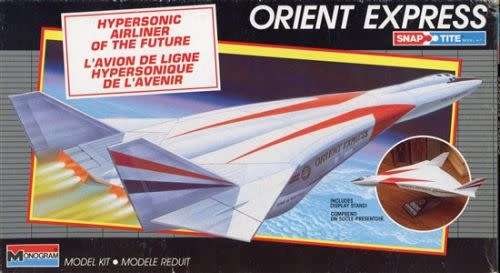 Orient Express Vintage 1988 Monogram Snap Tite Model Kit
